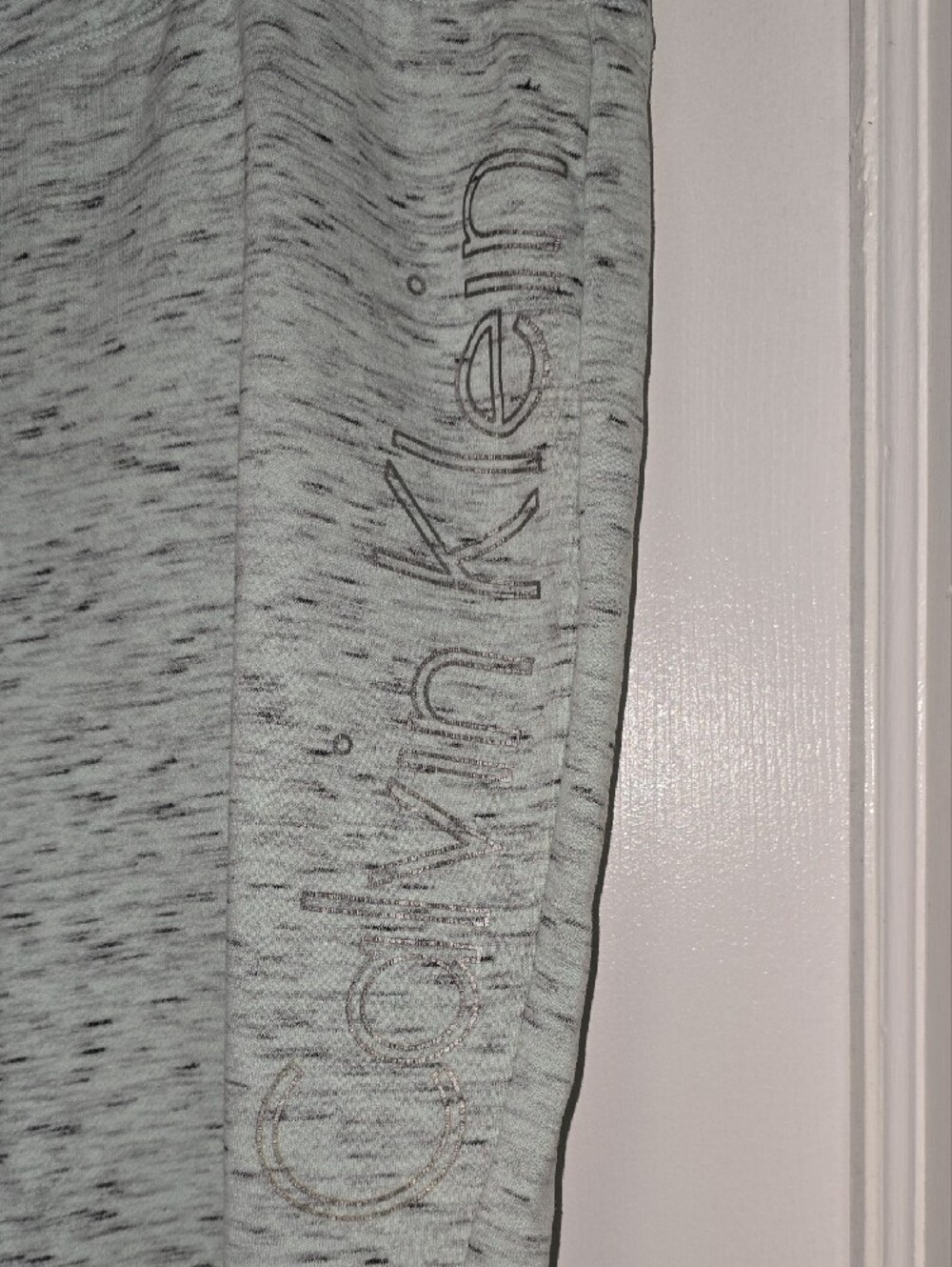 Calvin Klein Light Mint Heathered Drawstring Capris Size XXL - Picture 3 of 9